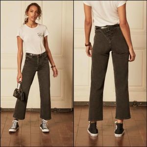 NWT Boyish The Mikey High Rise Wide leg jeans in Moonstruck size 28